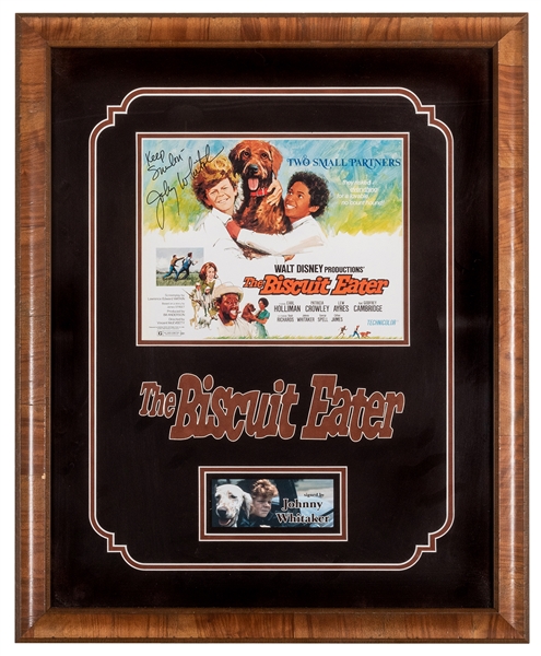  The Biscuit Eater Inscribed Lobby Card. Walt Disney, 1972. ...