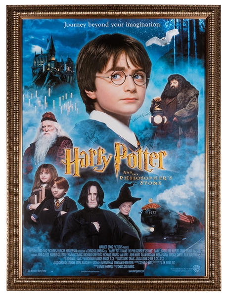  Harry Potter and the Philosopher’s Stone Cast Signed Movie ...