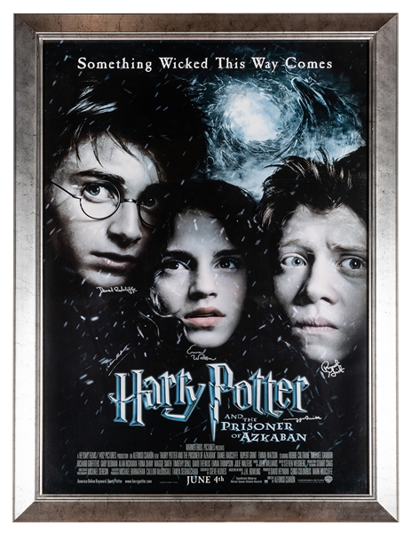  Harry Potter and the Prisoner of Azkaban Cast Signed Movie ...