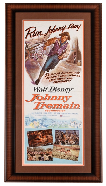  Johnny Tremain Movie Poster. Walter Disney. Starring Hal St...