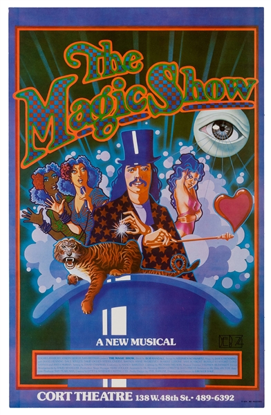  Henning, Doug. The Magic Show. Window Poster. 1974. Offset ...