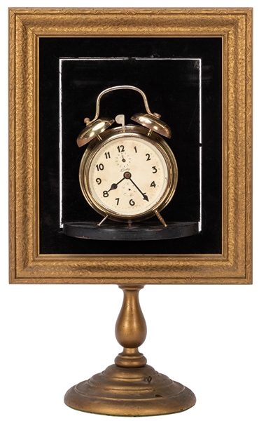  Appearing Alarm Clock. Los Angeles: F.G. Thayer, ca. 1930. ...