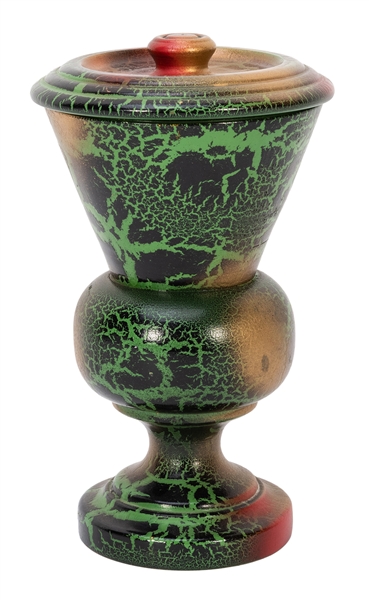  Rice Vase. Los Angeles: F.G. Thayer, 1930s. Rice poured int...
