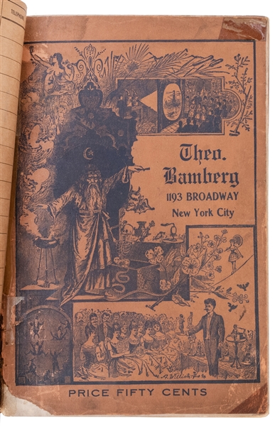  Two Theo Bamberg Conjuring Catalogs. New York, 1909. Includ...