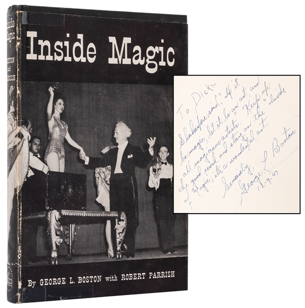  Boston, George. Inside Magic. New York: Beechurst Press, 19...