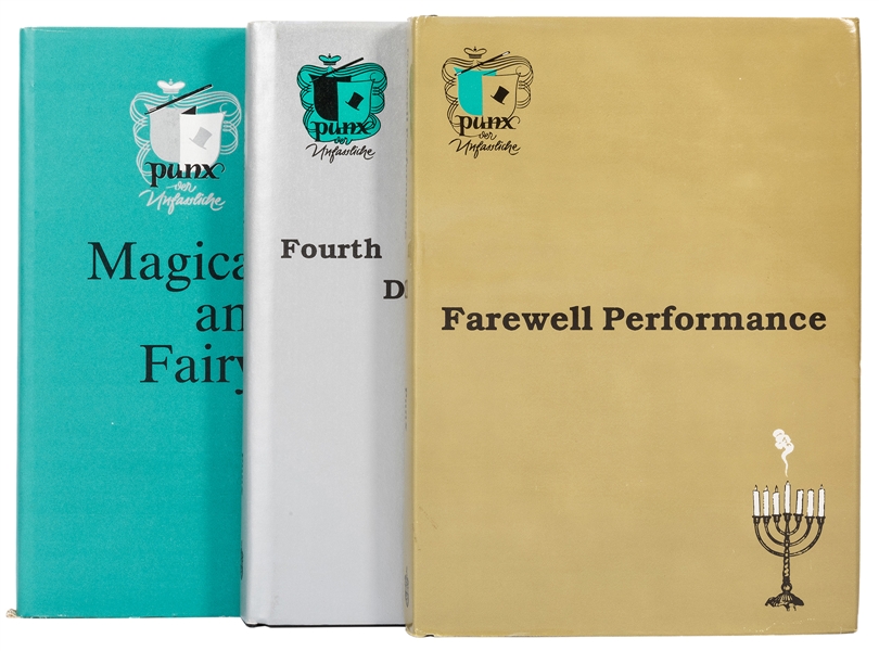  Punx (Ludwig Hanemann). Three First Edition Punx Magic Book...