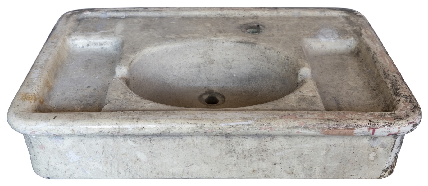  Houdini’s Laundry Sink. Being a large and heavy porcelain s...