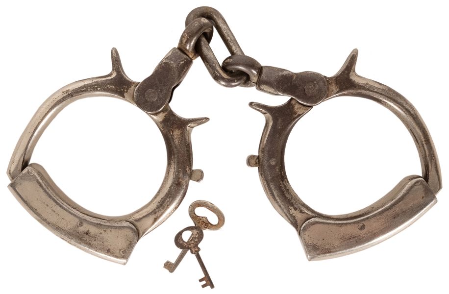  Houdini-Dunninger Collection: Cummings Handcuffs. Cummings ...
