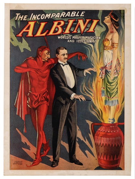  Albini (Abraham Laski). The Incomparable Albini. Milwaukee:...