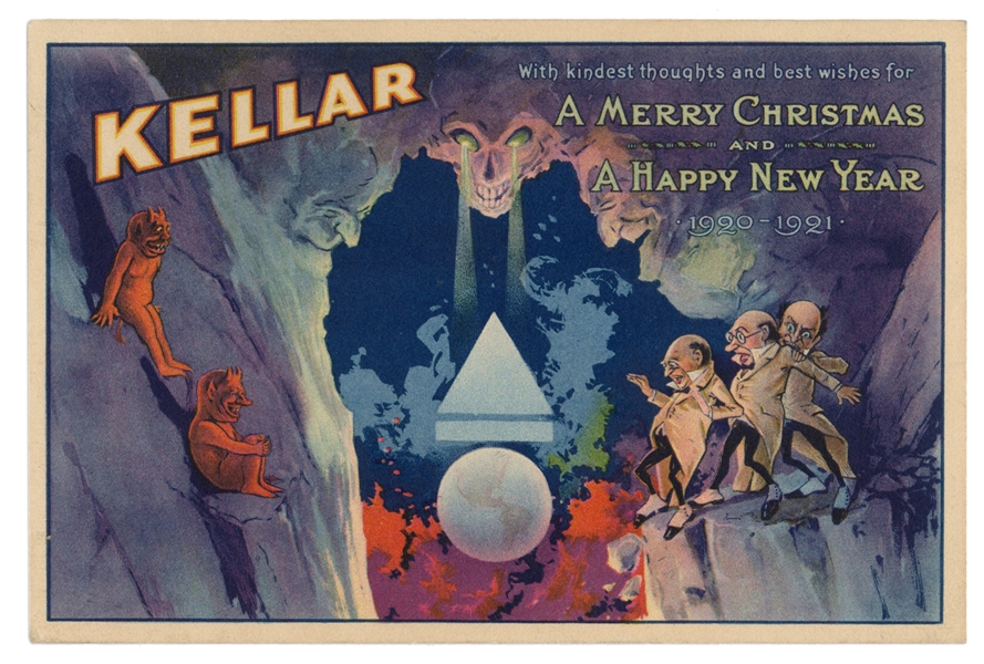  Kellar, Harry (Heinrich Keller). Kellar Christmas and New Y...