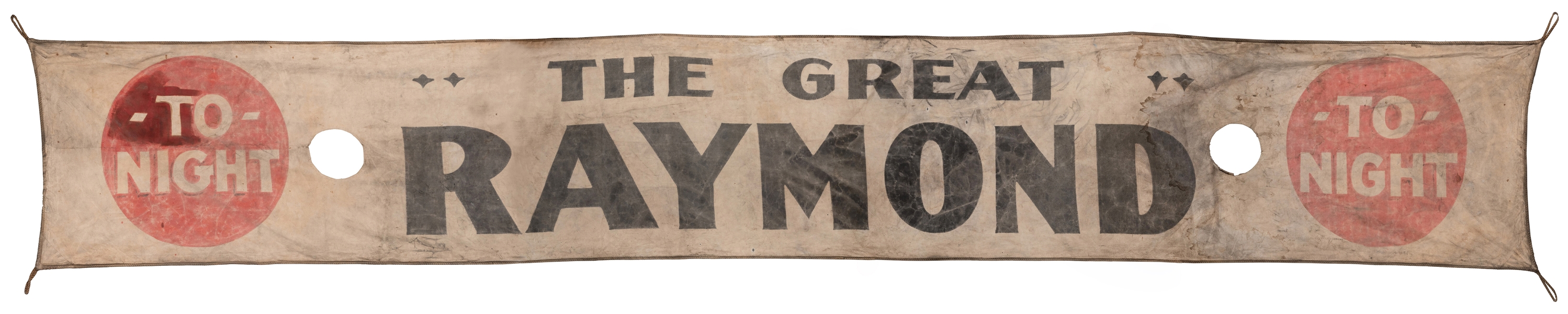  Raymond (Morris Raymond Saunders). “The Great Raymond To-Ni...