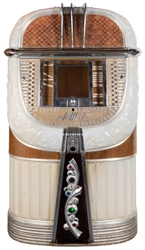  AMI Model A “A Mother of Plastic” Jukebox. 1946. When switc...