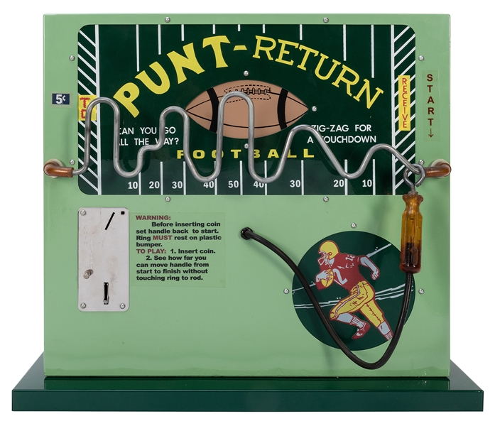  Football Punt Return 5 Cent Booze Barometer. Northwestern M...