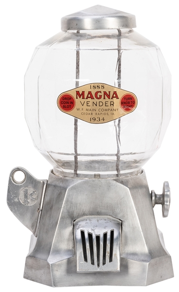  National Mfg. Magna Vendor Peanut Machine. Cedar Rapids, 19...