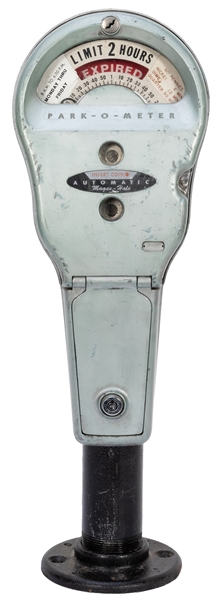  Magee-Hale Park-O-Meter Parking Meter. Circa 1950s. Two-hou...