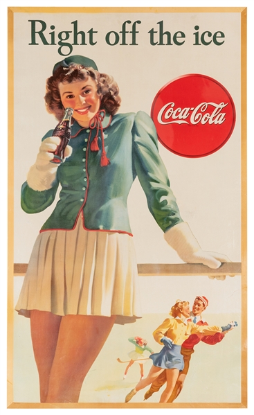  Right Off the Ice / Coca-Cola. 1946. Canada: Coca-Cola Ltd....