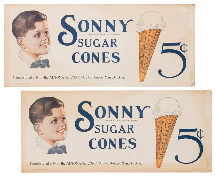  Sonny Sugar Cones Advertising Posters. Cambridge: Charles R...
