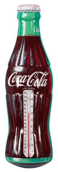  Coca-Cola Advertising Thermometer. Donasco, ca. 1950s. Meta...