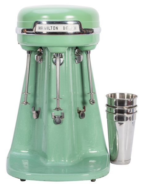 Vintage Milkshake Blender Mixer Hamilton Beach Mint Green 