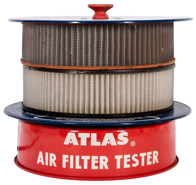  Atlas Air Filter Tester. Circa 1960s. Light switch is turne...