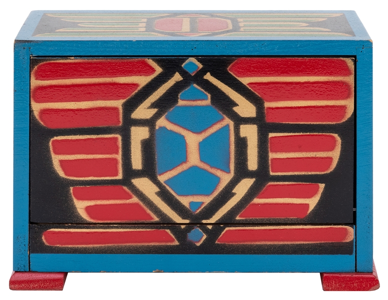  Silk Cabby. Los Angeles: F.G. Thayer, ca. 1940. Wooden cabi...