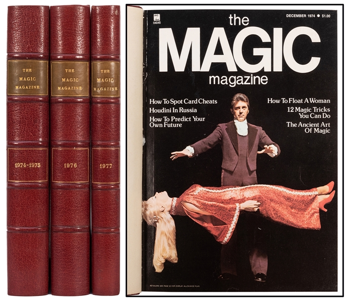  [Fine Binding] Magic Magazine. Kardwell, et al. Monthly. V1...