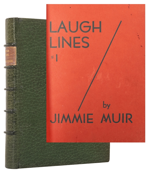  [Fine Binding] Muir, Jimmy. Laugh Lines Nos. 1-6. 1940s. Se...