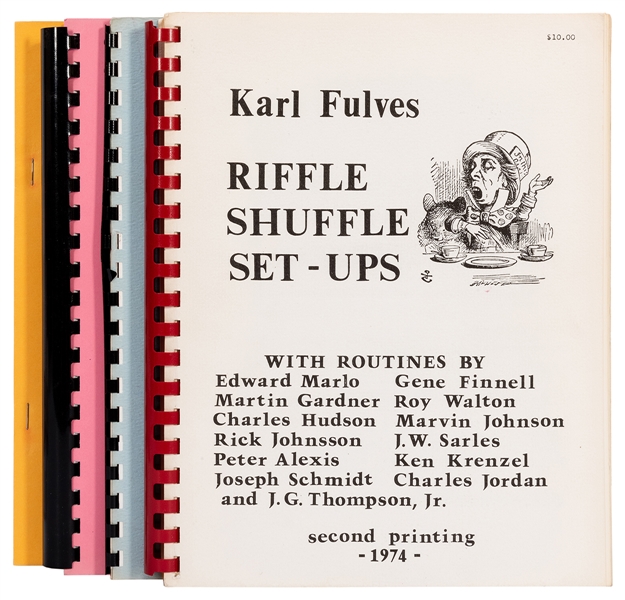  Fulves, Karl. Karl Fulves Riffle Shuffle Manuscripts and Pu...