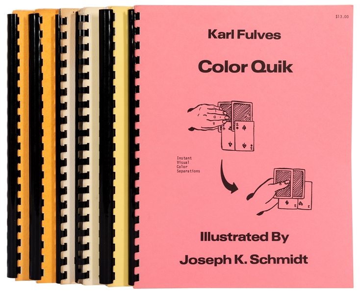  Fulves, Karl. Six Karl Fulves Magic Publications. Including...