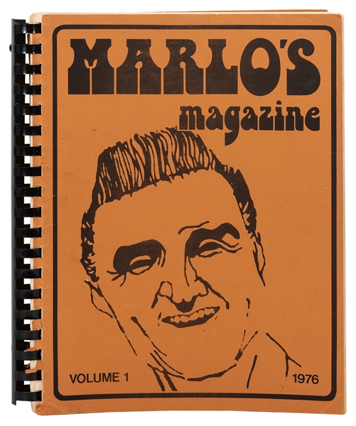  Marlo, Ed. Marlo’s Magazine Vol. 1. Author’s Copy. [Chicago...