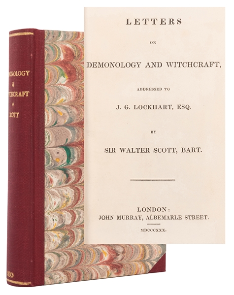  Scott, Sir Walter. Letters on Demonology and Witchcraft. Lo...