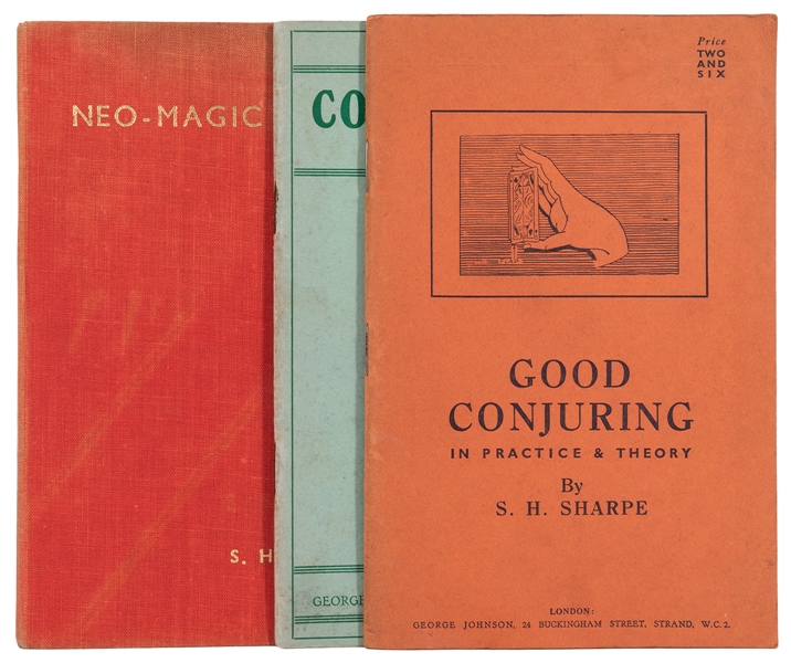  Sharpe, S.H. Neo Magic, Conjured Up, and Good Conjuring. Lo...