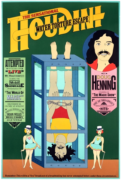 Henning, Doug. The Sensational Houdini Water Torture Cell E...