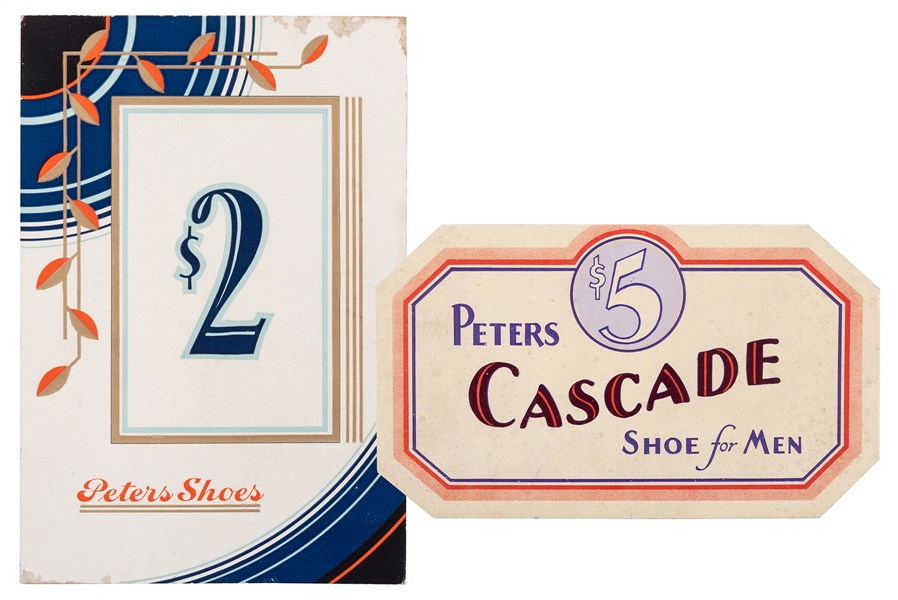  Pair of Peters Shoe Store Standees. In-store standee price ...