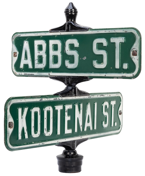  [Boise, ID] Abbs St. / Kootenai St. Intersection Street Sig...