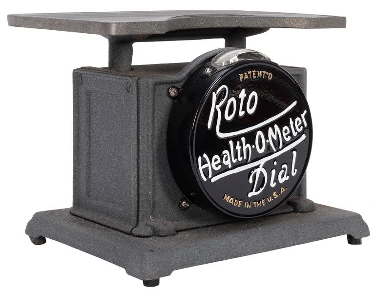 Sold at Auction: VINTAGE HEALTH O METER SCALE