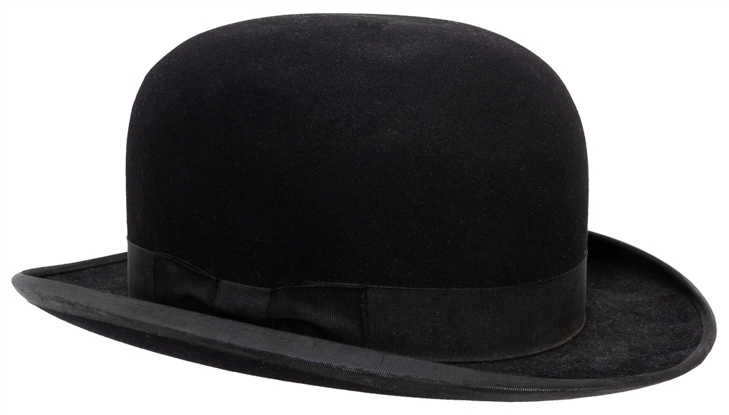  Stetson Bowler Hat. Philadelphia, ca. 1920s. Sold at the Zi...