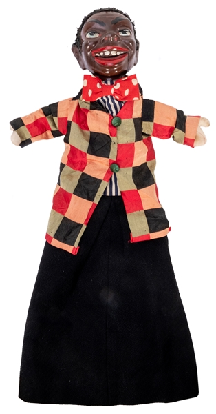  Black Americana Ventriloquist Hand Puppet with Articulated ...