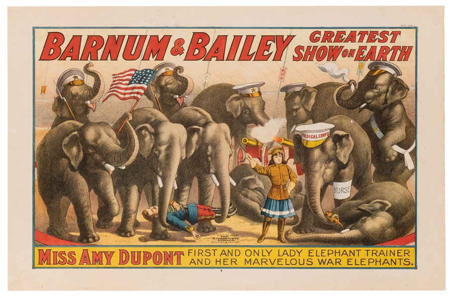  The Barnum & Bailey Greatest Show on Earth. Amy Dupont and ...
