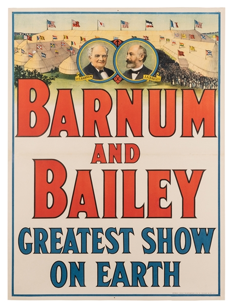  The Barnum & Bailey Greatest Show on Earth. Cincinnati: Str...
