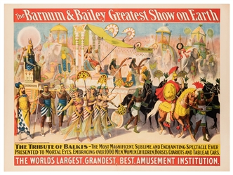  The Barnum & Bailey Greatest Show on Earth. The Tribute of ...