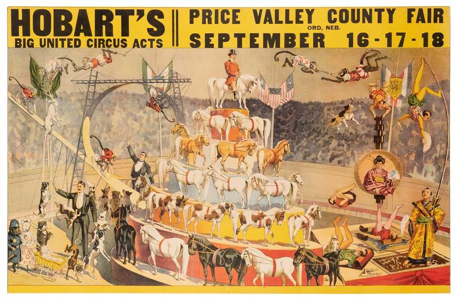  Hobart’s Big United Circus Acts. [Trained Animals]. Milwauk...