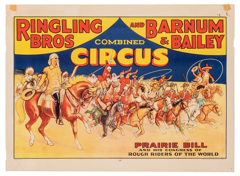  Ringling Bros. and Barnum & Bailey. Prairie Bill and his Co...