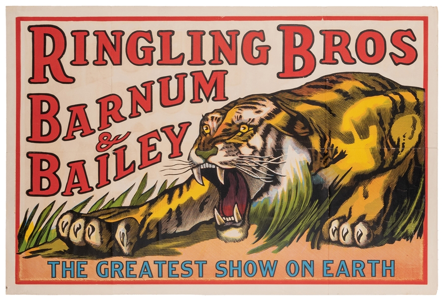  Ringling Bros Barnum & Bailey. The Greatest Show on Earth. ...