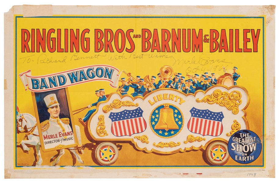  Ringling Bros. and Barnum & Bailey. Band Wagon / Merle Evan...