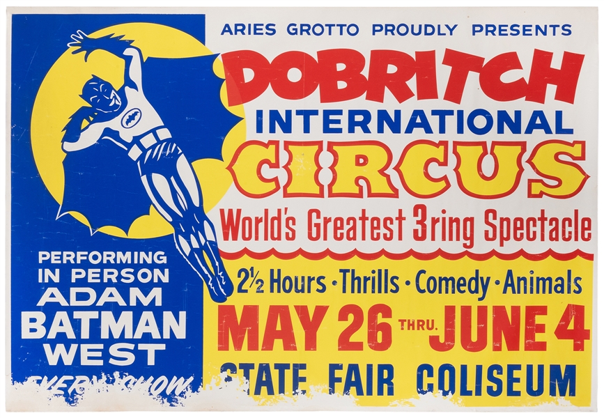  [Batman] Adam West as Batman / Dobritch International Circu...
