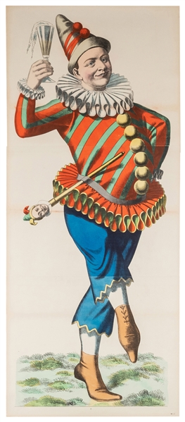  [Wentzel, Jean Frederic (1807-1869)] Dancing Jester. [Wisse...