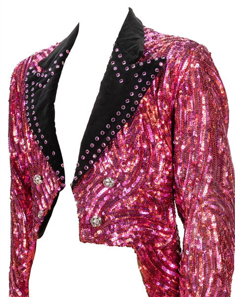  Circus Ringmaster’s Jacket. Heavily sequined purple jacket ...