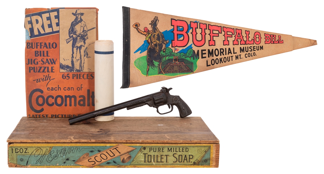  [Cody, William F.] Group of Buffalo Bill Memorabilia. Inclu...