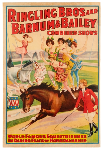  Ringling Bros. And Barnum & Bailey Combined Shows. World Fa...